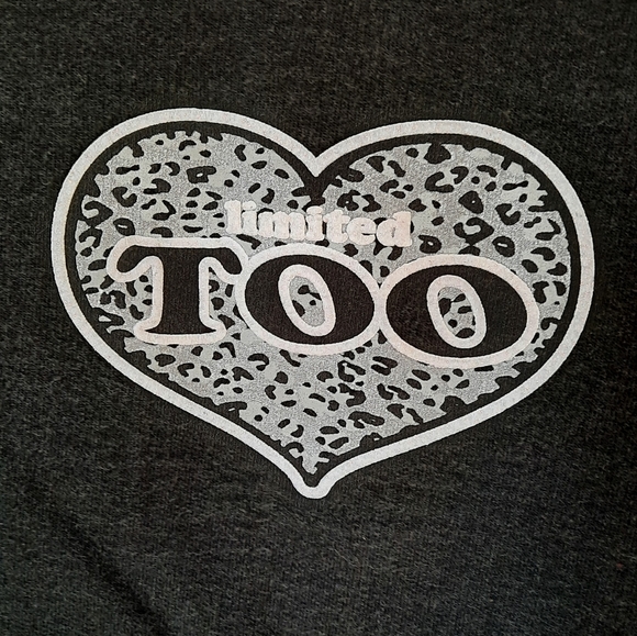 Girl's Vintage Limited Too Black Sweatshirt - Picture 3 of 6